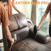 Quy trình nhuộm, sơn phục hồi màu ghế Sofa da cao cấp-leather-care-pro