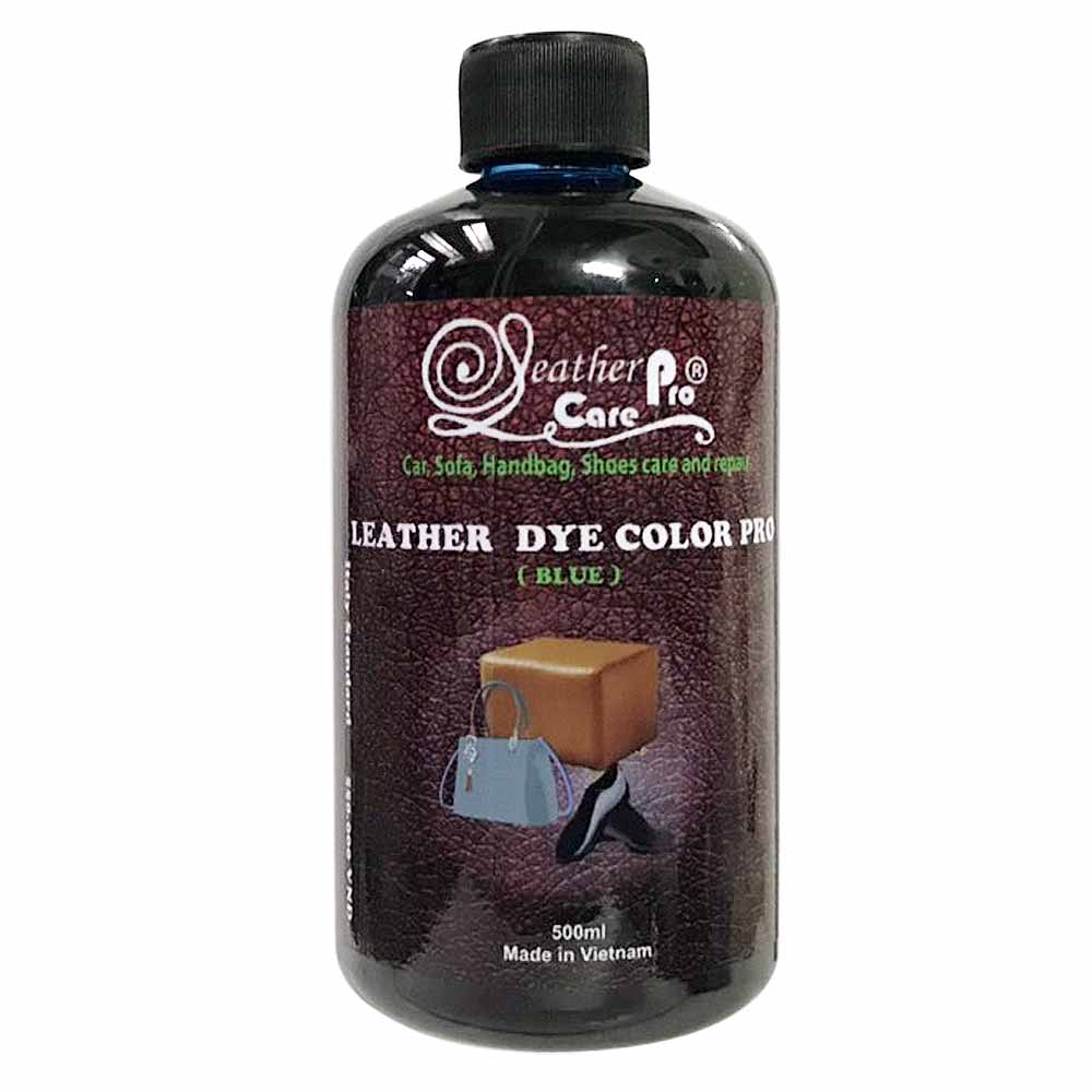 Màu nhuộm da bò, màu nhuộm túi xách da – Leather Dye Color Pro (Blue)