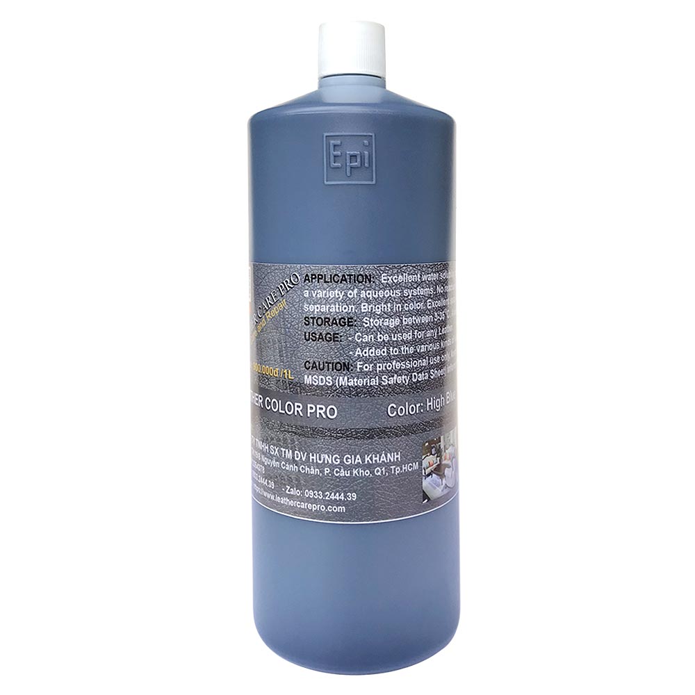 Màu sơn giày da, màu sơn giày thể thao – Leather Color Pro (High Blue) – hệ nước EPI
