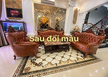 sửa ghế da sofa - leather care pro