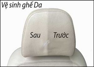 vệ sinh ghế da ô tô